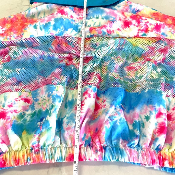 REDFOX Nylon Tie Dye Colorful Jacket Size Med - Picture 5 of 10